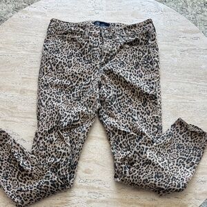 GAP Women's Leopard Print Skinny Jeans